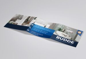 Flyer-Design Sanität Budde GmbH Taucha
