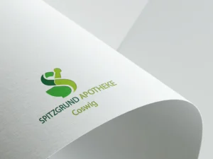 Logo der Spitzgrund Apotheke aus Coswig